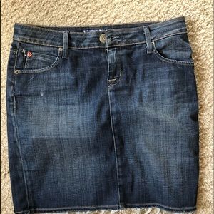 Women’s denim mini skirt